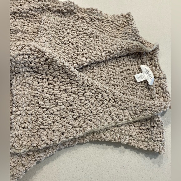 MOTHERHOOD maternity yarn vest/cardigan very cozy L/some pulls/wear - Picture 7 of 13